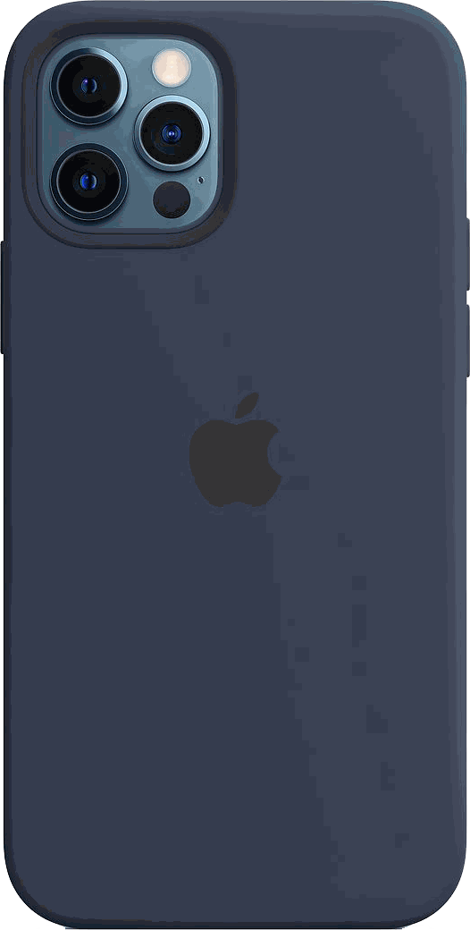 Чехол для Apple iPhone 12 Pro Max Silicone Case MagSafe «Тёмный ультрамарин»