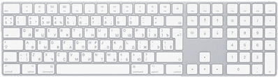 Клавиатура Magic Keyboard с цифровой панелью, русская раскладка, серебристый