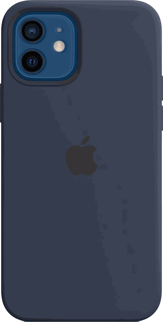 Чехол для Apple iPhone 12 mini Silicone Case MagSafe Синий