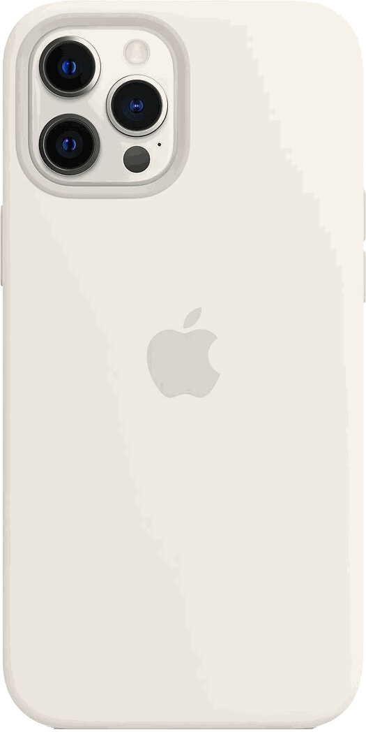Чехол для Apple iPhone 12 Pro Silicone Case MagSafe Белый