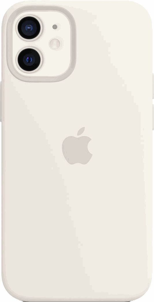 Чехол для Apple iPhone 12 mini Silicone Case MagSafe Белый