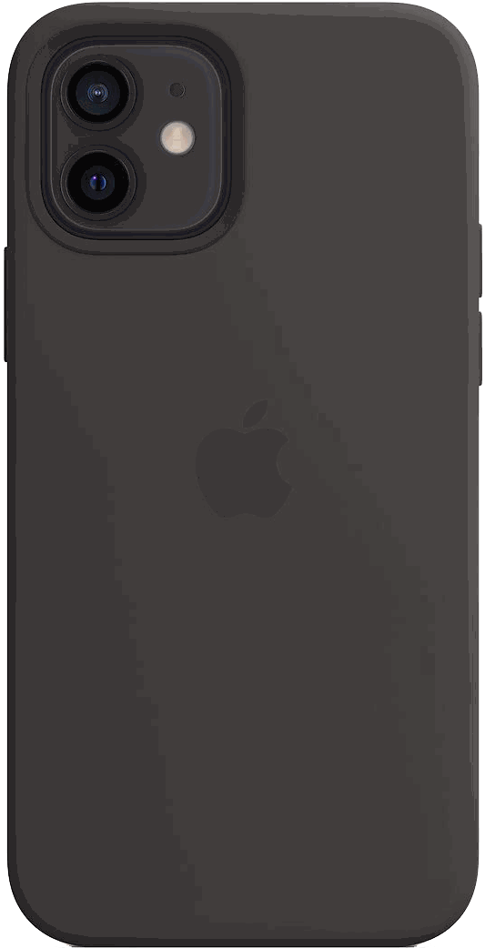 Чехол для Apple iPhone 12 mini Silicone Case MagSafe Чёрный